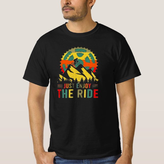 Just Enjoy the Ride Value T-Shirt (Front)
