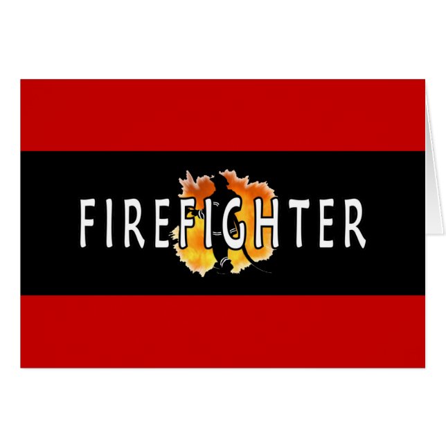Just Firefighter (Front Horizontal)