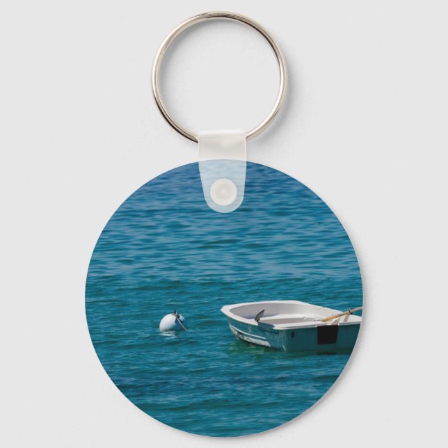 Just Floating Around Key Ring (Front)