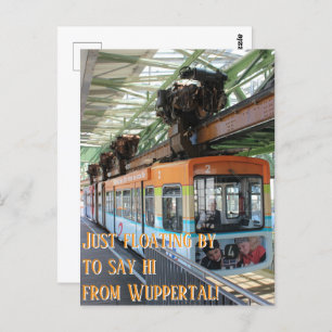 Just floating by to say hi from Wuppertal! Postcard