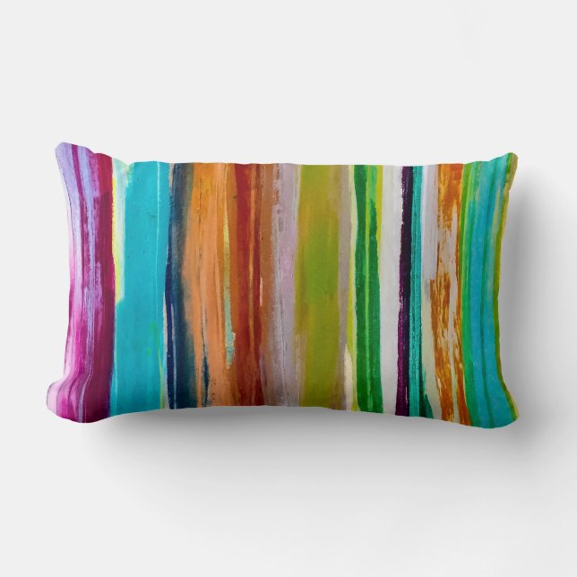 Just For Fun Poly Lumbar Throw Pillow (Front)