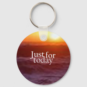 Just For Today Key Ring