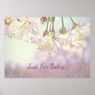 Just for today... poster