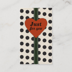 Just For You Business Cards