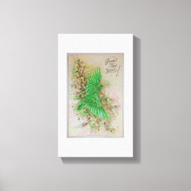 Just For You Canvas Print (Front)