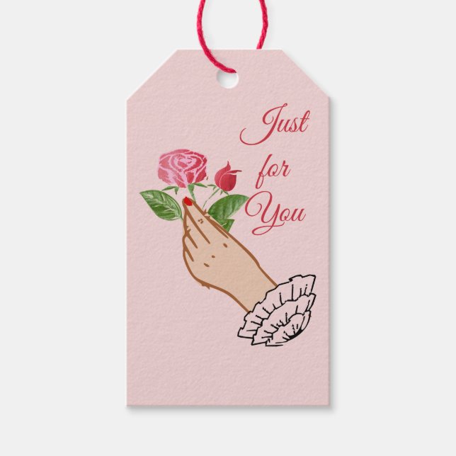 Just for you gift tags (Front)