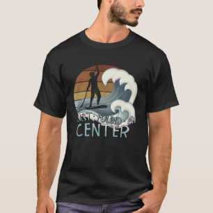 Just Found My Centre Yoga Zen SUP Surfer Stand Up  T-Shirt