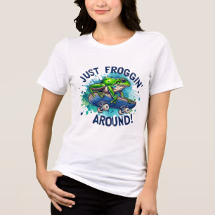  🐸 Just Froggin’ Around – Fun & Playful Tee
