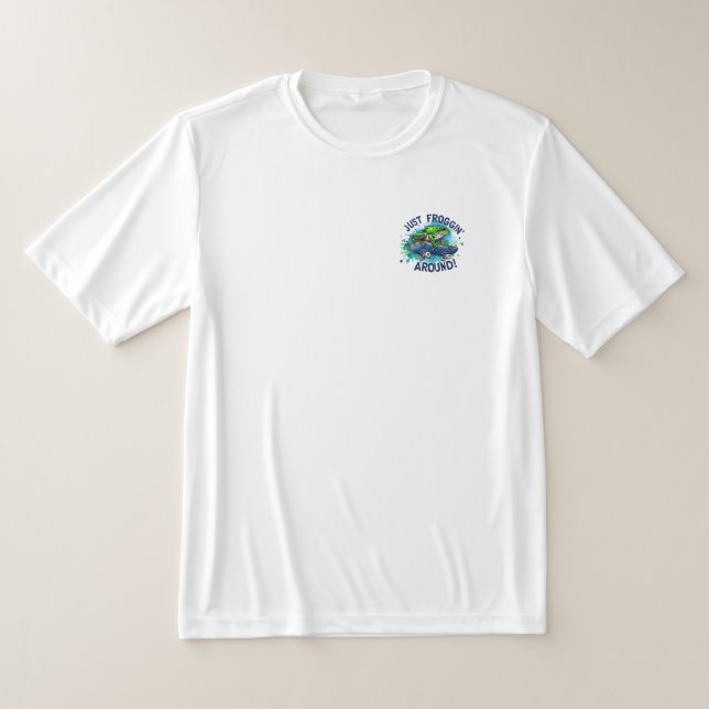  🐸 Just Froggin’ Around – Fun & Playful Tee (Laydown)