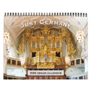 Just Germany - pipe organ calendar