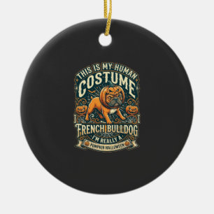 Just Girl Who Loves Halloween Postal Service Witch Ceramic Tree Decoration