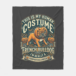 Just Girl Who Loves Halloween Postal Service Witch Fleece Blanket
