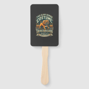 Just Girl Who Loves Halloween Postal Service Witch Hand Fan