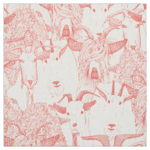 just goats coral natural fabric