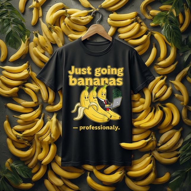 Just Going Bananas funny tee | humour Banana Quote (Creator Uploaded)