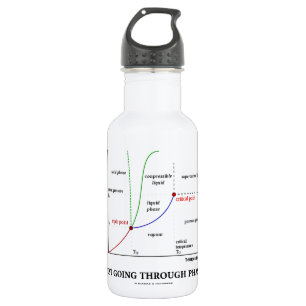 Just Going Through Phases (Water Chemistry) 532 Ml Water Bottle