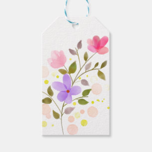 Just Gorgeous Flowers Gift Tags