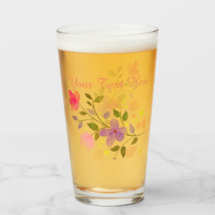 Just Gorgeous Flowers Glass