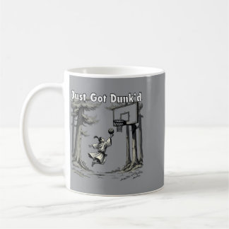 Just Got Dunked Retro Playing Basball Coffee Mug
