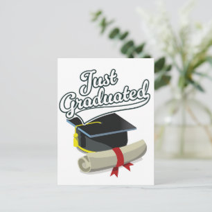 Just Graduated! Holiday Postcard