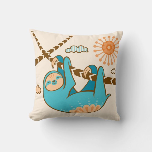 Just Hang In There Pillow (Front)