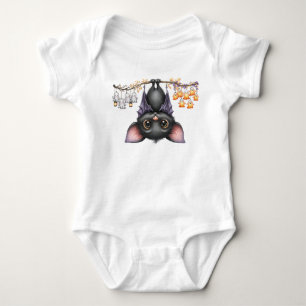Just hanging around, Bats Baby Bodysuit