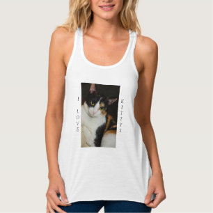 Just Hanging Around I Love Kittys Singlet