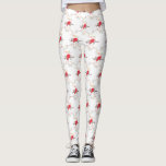 Just hanging around Sloth Christmas Leggings<br><div class="desc">Just hanging around Sloth Christmas design</div>