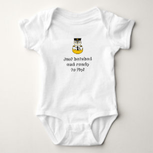 Just hatched and ready to fly baby grow bodysuit