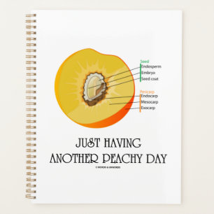 Just Having Another Peachy Day Peach Anatomy Planner