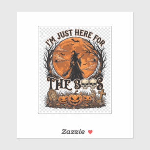 Just Here Boos Halloween Witch Moon Pumpkins_1