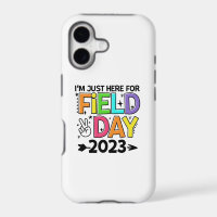 Just Here For Field Day 2023 Peace Sign Teacher St
