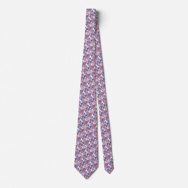 Just Here For The Fireworks Funny For Couple Tie (Front)
