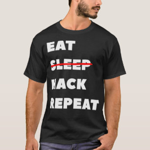 Just Here For The Hacking Coding Swag Hackathon T-Shirt