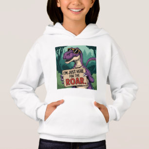 Just Here for the Roar - Retro Dinosaur