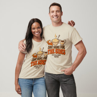 Just Here For The Sides Thanksgiving Mashed Potato T-Shirt