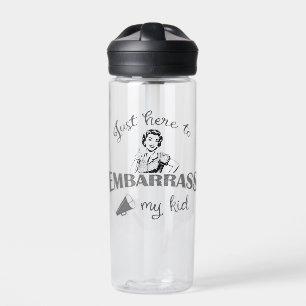 Just Here to Embarrass My Kid - Sassy Mum Water Bottle