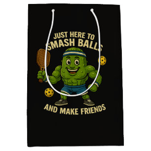 Just Here to Smash Balls and Make Friends Medium Gift Bag