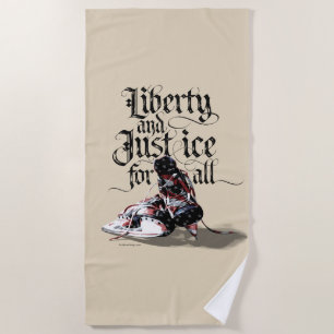 Just Ice For All (hockey) Beach Towel