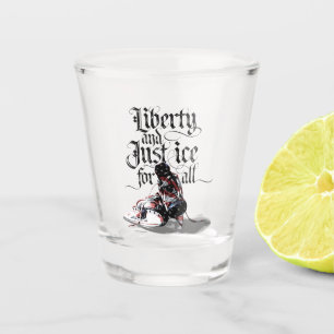 Just Ice For All (hockey) Shot Glass