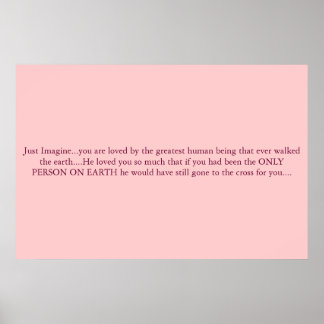 just imagine...... poster