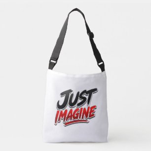 Just Imagine Typography Tote Bag