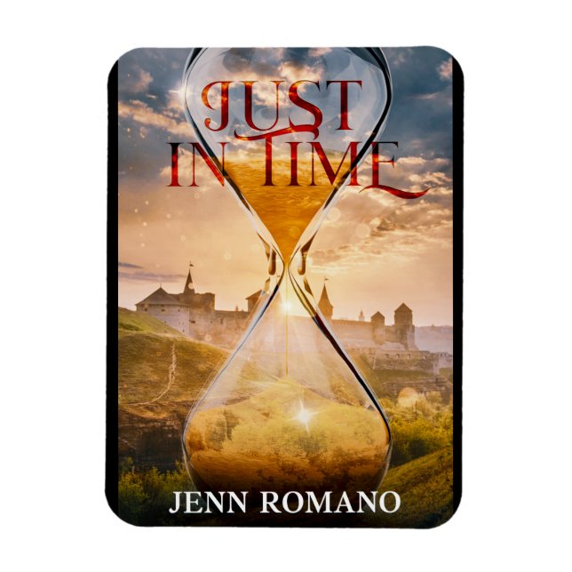 Just in Time Bookcover Magnet (Vertical)