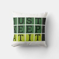 Just Keep At It Wordle Style Motivational