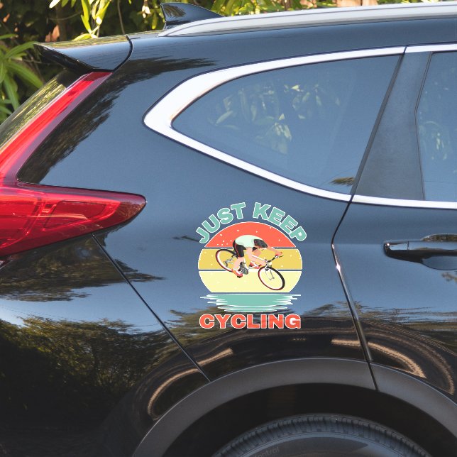 JUST KEEP CYCLING (Car Side)