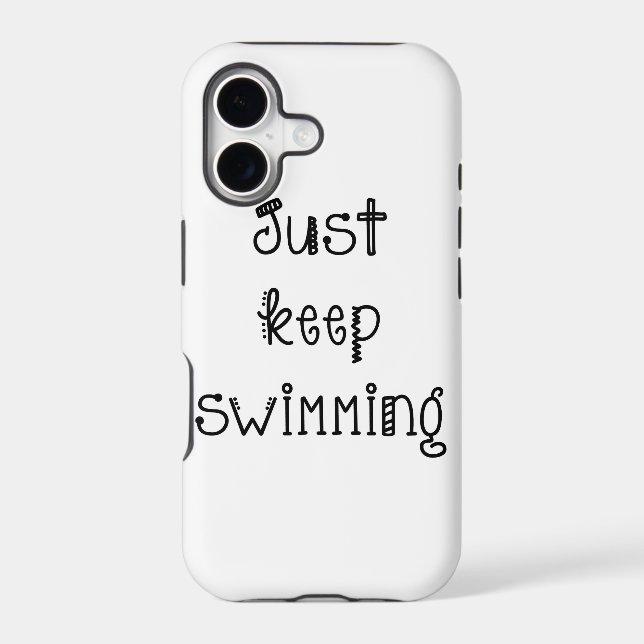 Just Keep Swimming - iPhone 5 Case (Back)