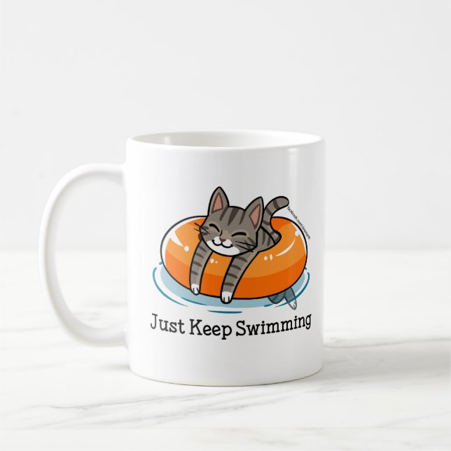 Just Keep Swimming Skooter Mug (Left)