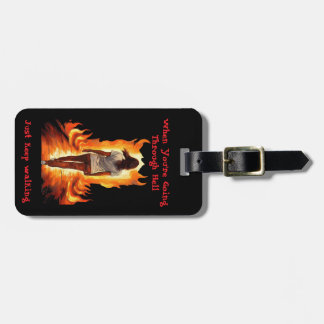 Just Keep Walking  Luggage Tag