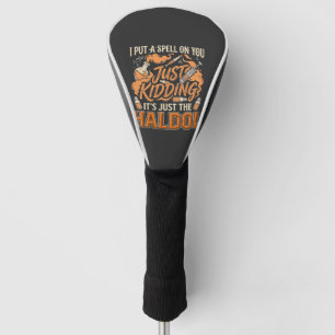 Just Kidding Haldol Halloween Potion Bottle Syring Golf Head Cover