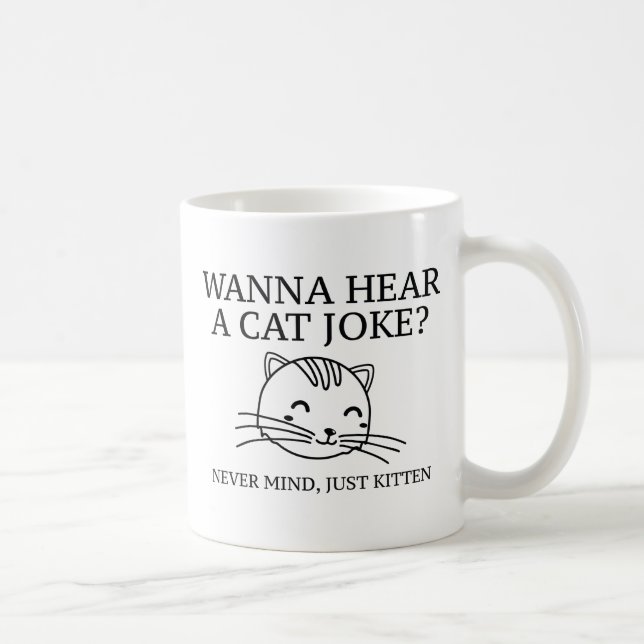 Just Kitten Coffee Mug (Right)